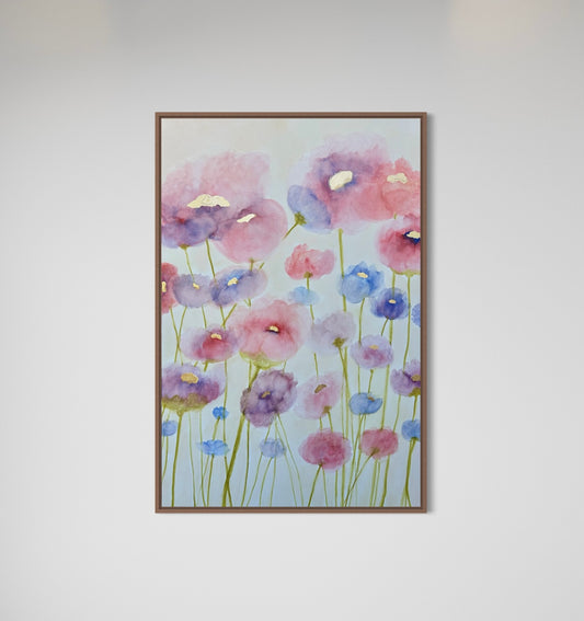 Berry Blooms 24 x 36