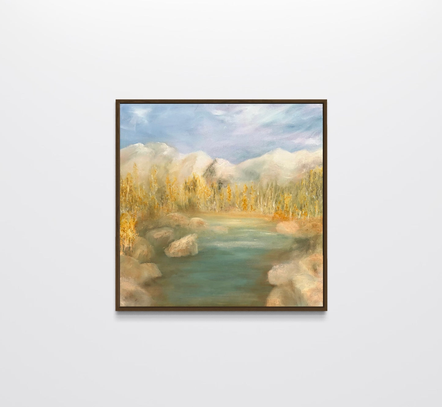Fall in the Sierra 20 x 20